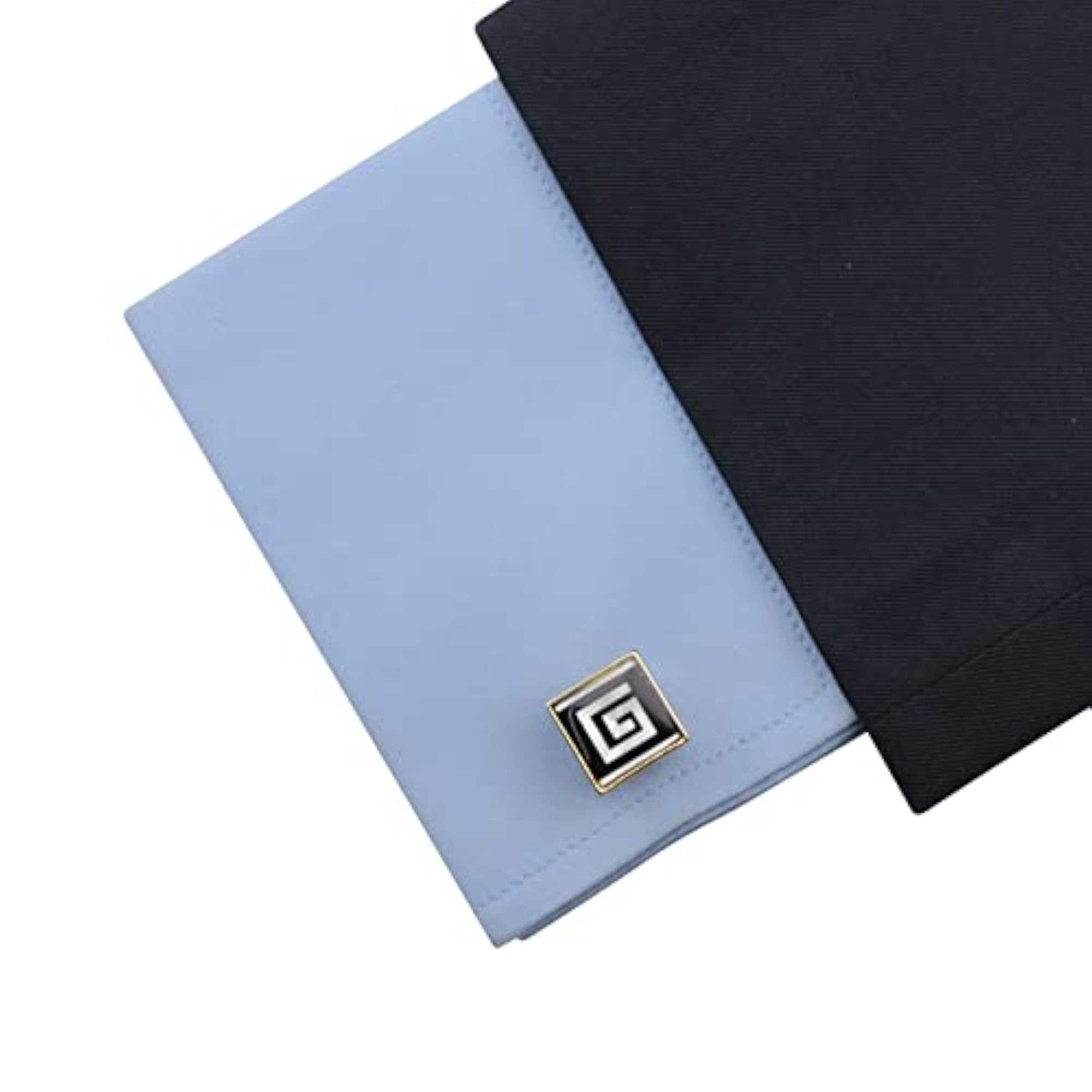 The Maze Battle Golden Cufflink, Stylish Accessory